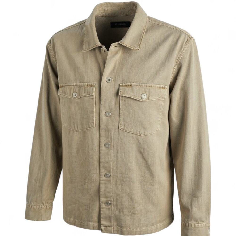 ALLSAINTS Spotter LS Shirt Men's XL Long Sleeve Button Down Dual Pocket Utility